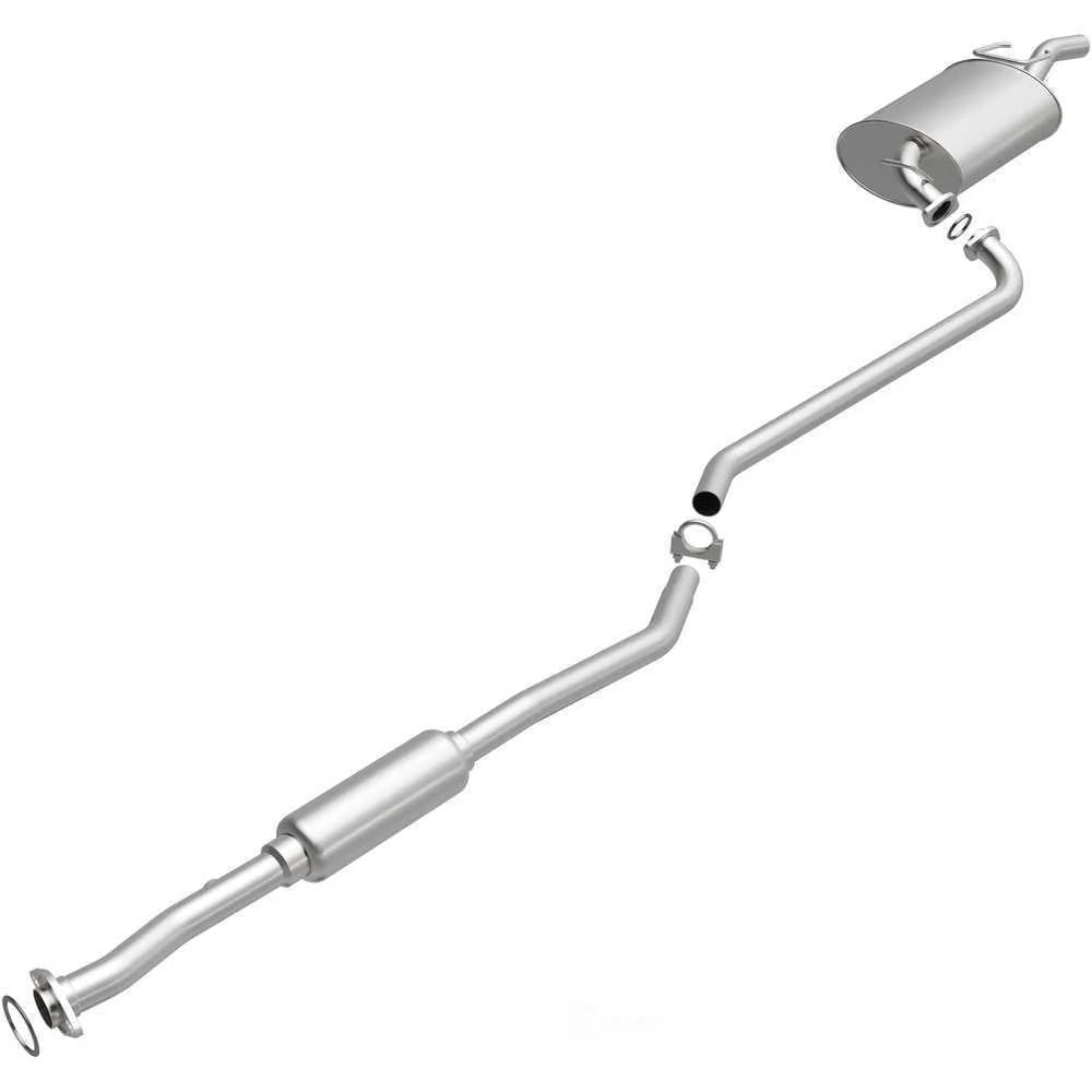 BRExhaust BRExhaust Direct-Fit Exhaust System Replacement Kit 106-0222 - Side View