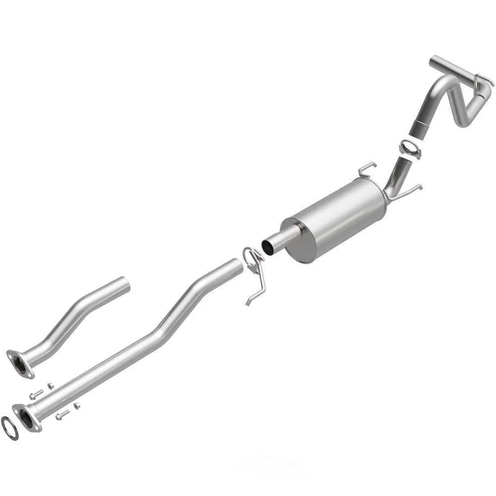 BRExhaust BRExhaust Direct-Fit Exhaust System Replacement Kit 106-0226 - Side View