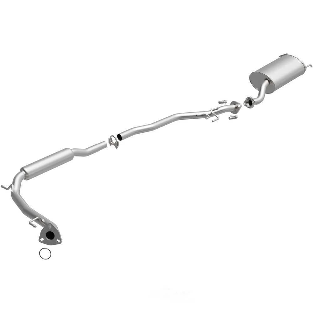 BRExhaust BRExhaust Direct-Fit Exhaust System Replacement Kit 106-0228 - Side View