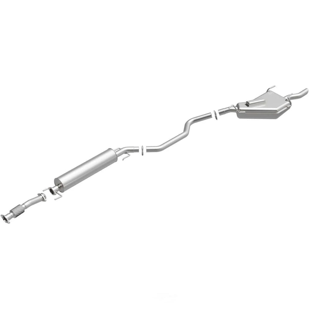 BRExhaust BRExhaust Direct-Fit Exhaust System Replacement Kit 106-0235 - Side View