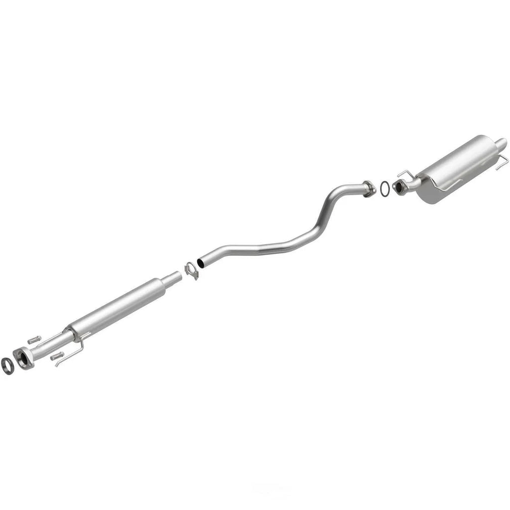 BRExhaust BRExhaust Direct-Fit Exhaust System Replacement Kit 106-0247 - Side View