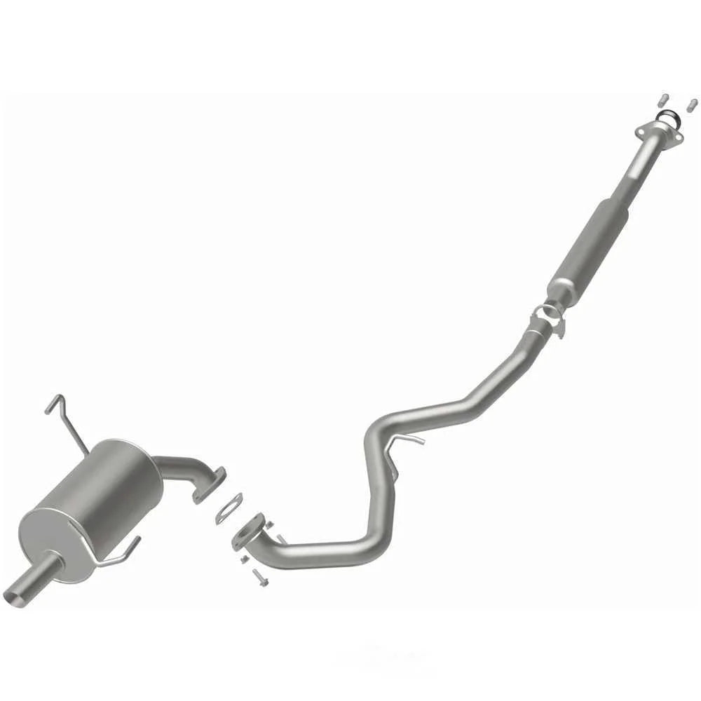 BRExhaust BRExhaust Direct-Fit Exhaust System Replacement Kit 106-0252 - Side View