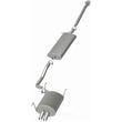 Load image into Gallery viewer, BRExhaust BRExhaust Direct-Fit Exhaust System Replacement Kit 106-0261 - Side View