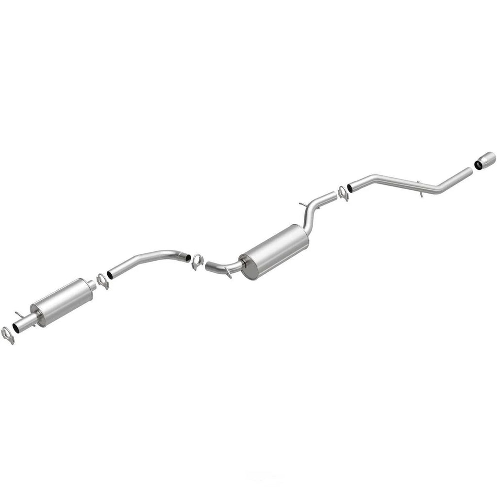 BRExhaust BRExhaust Direct-Fit Exhaust System Replacement Kit 106-0264 - Side View