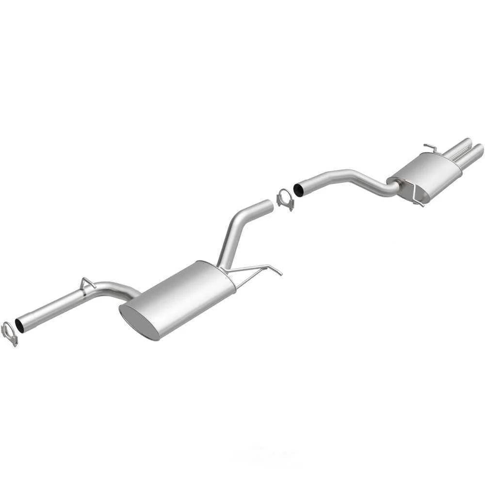 BRExhaust BRExhaust Direct-Fit Exhaust System Replacement Kit 106-0272 - Side View