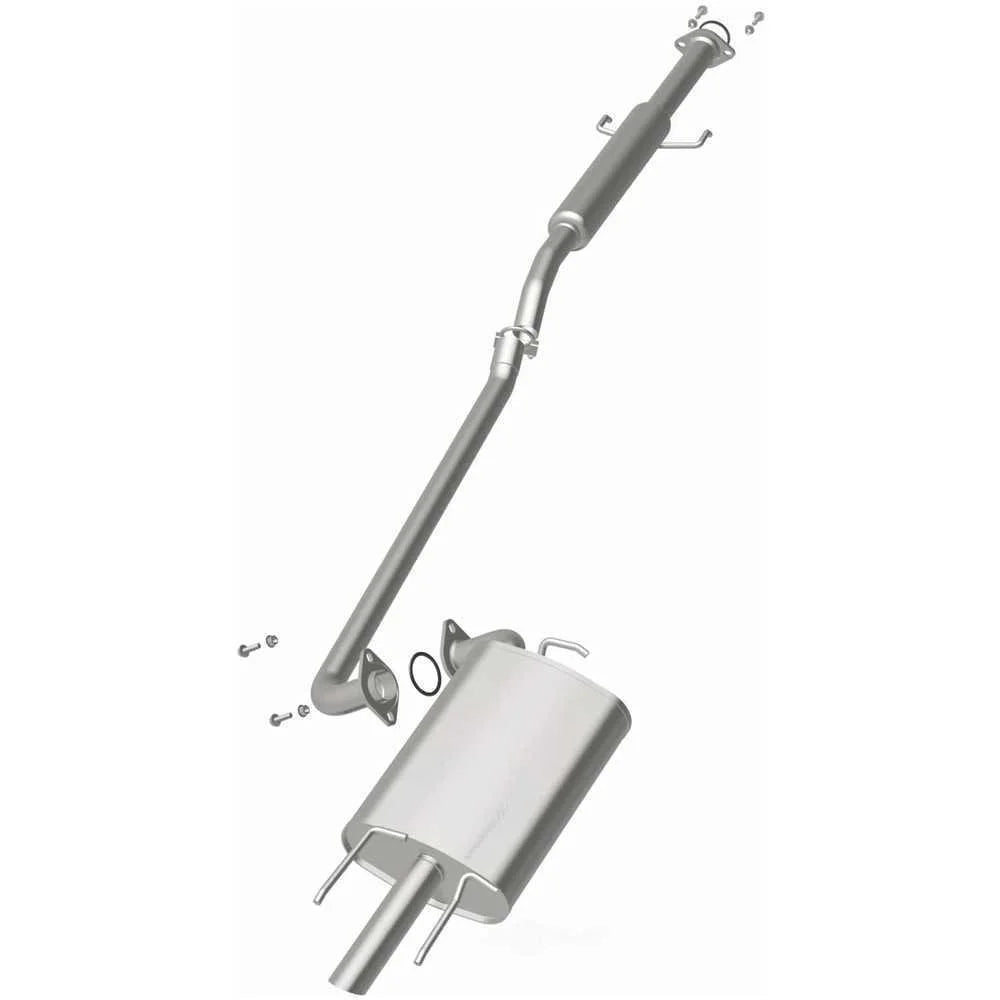 BRExhaust BRExhaust Direct-Fit Exhaust System Replacement Kit 106-0274 - Side View