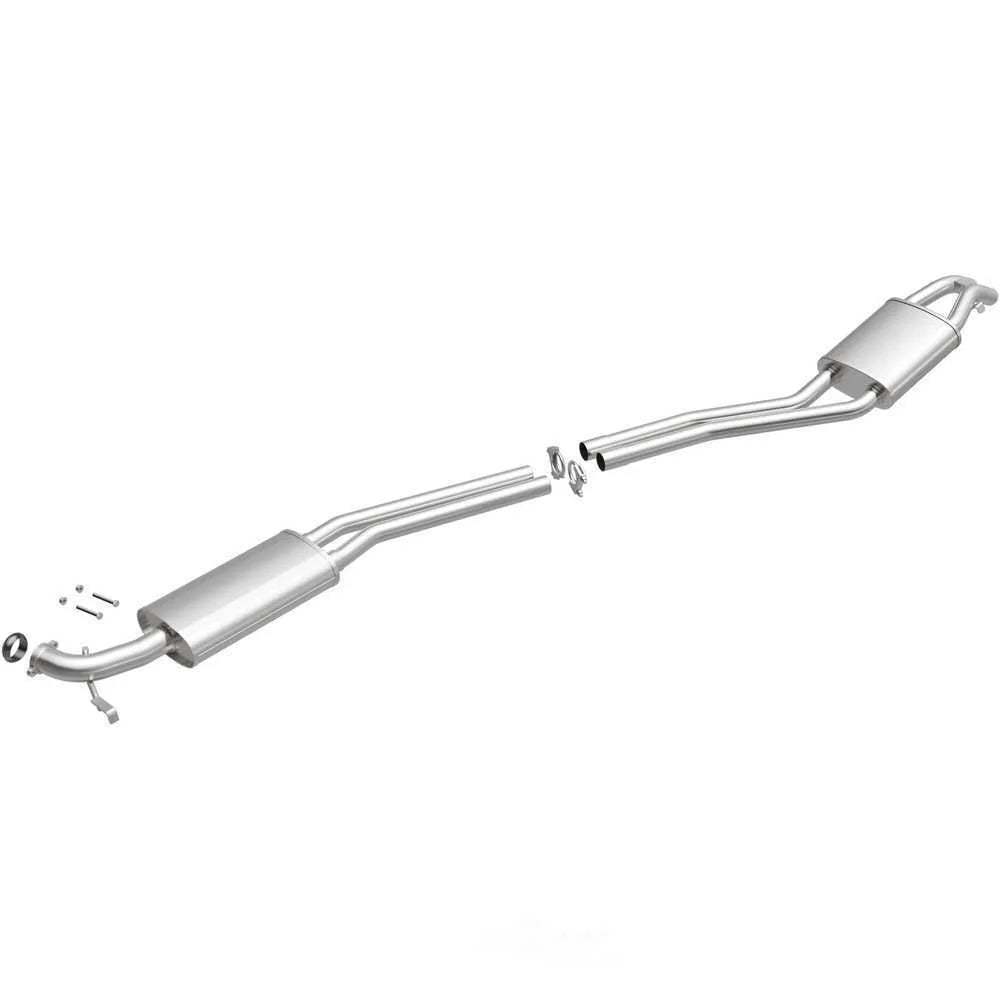 BRExhaust BRExhaust Direct-Fit Exhaust System Replacement Kit 106-0288 - Side View