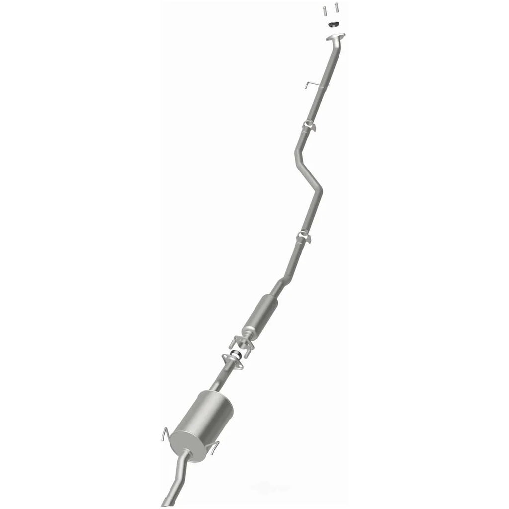 BRExhaust BRExhaust Direct-Fit Exhaust System Replacement Kit 106-0301 - Side View