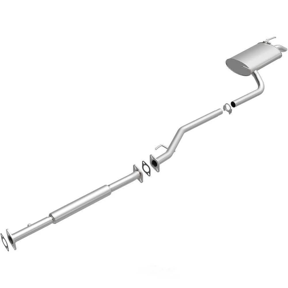 BRExhaust BRExhaust Direct-Fit Exhaust System Replacement Kit 106-0322 - Side View