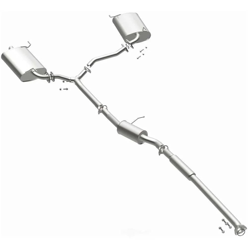BRExhaust BRExhaust Direct-Fit Exhaust System Replacement Kit 106-0323 - Side View