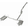 Load image into Gallery viewer, BRExhaust BRExhaust Direct-Fit Exhaust System Replacement Kit 106-0323 - Back View