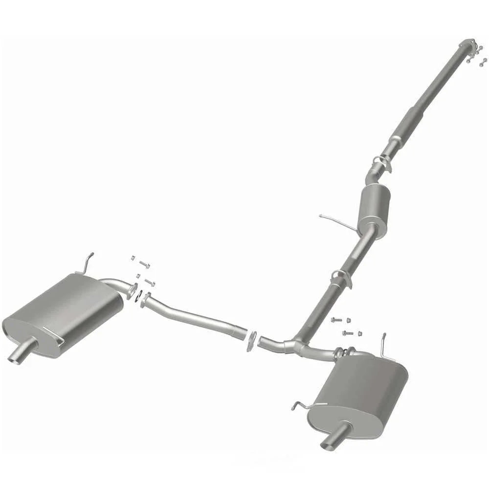 BRExhaust BRExhaust Direct-Fit Exhaust System Replacement Kit 106-0323 - Back View