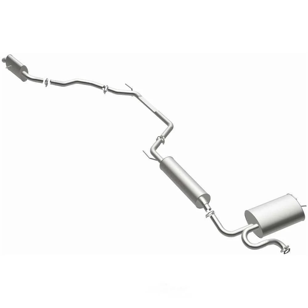 BRExhaust BRExhaust Direct-Fit Exhaust System Replacement Kit 106-0348 - Side View