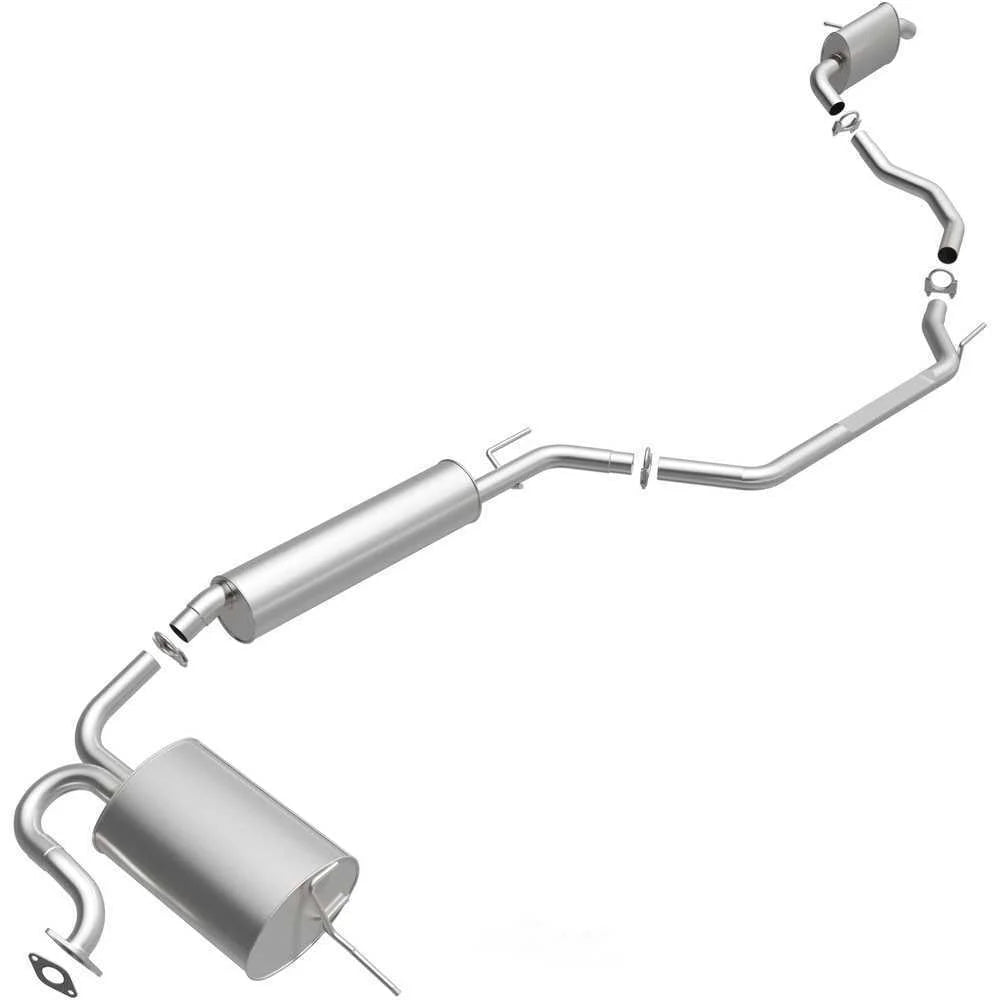 BRExhaust BRExhaust Direct-Fit Exhaust System Replacement Kit 106-0348 - Installation View