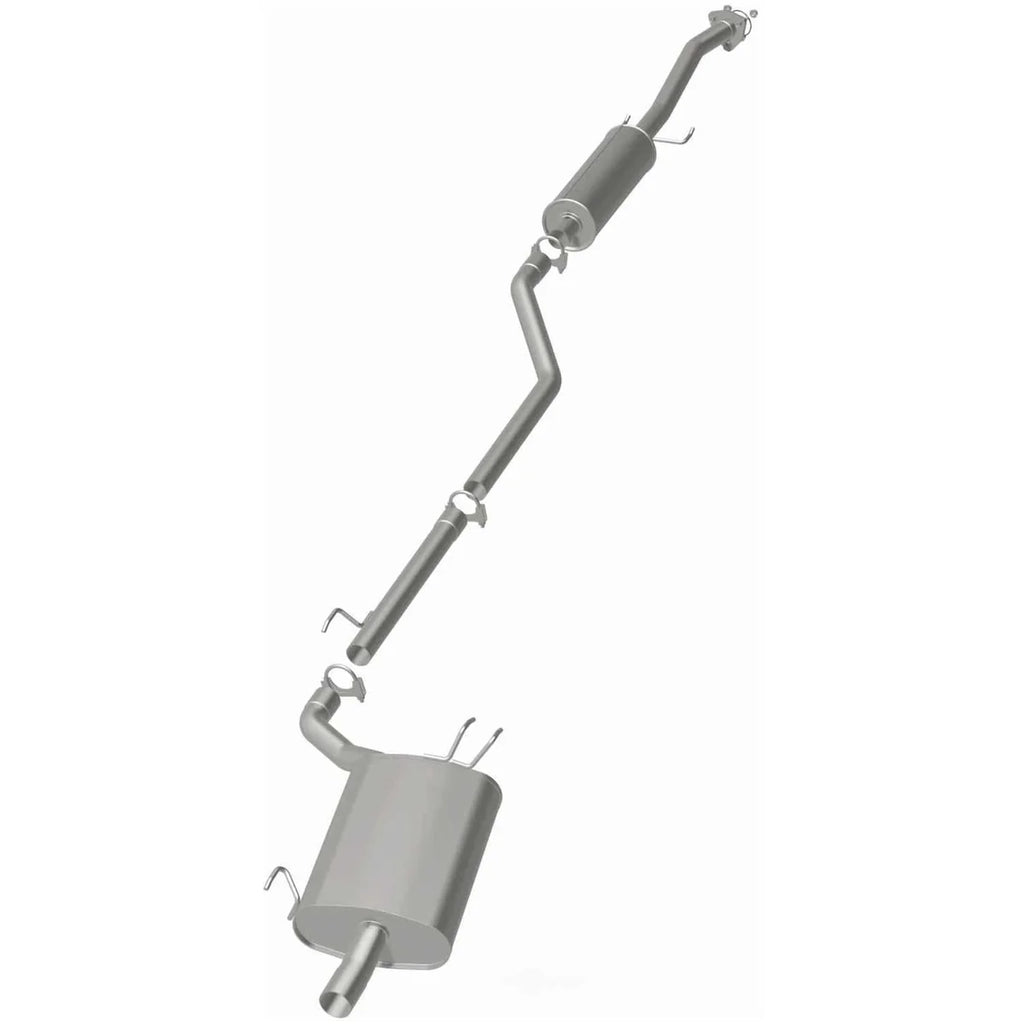 BRExhaust BRExhaust Direct-Fit Exhaust System Replacement Kit 106-0362 - Side View