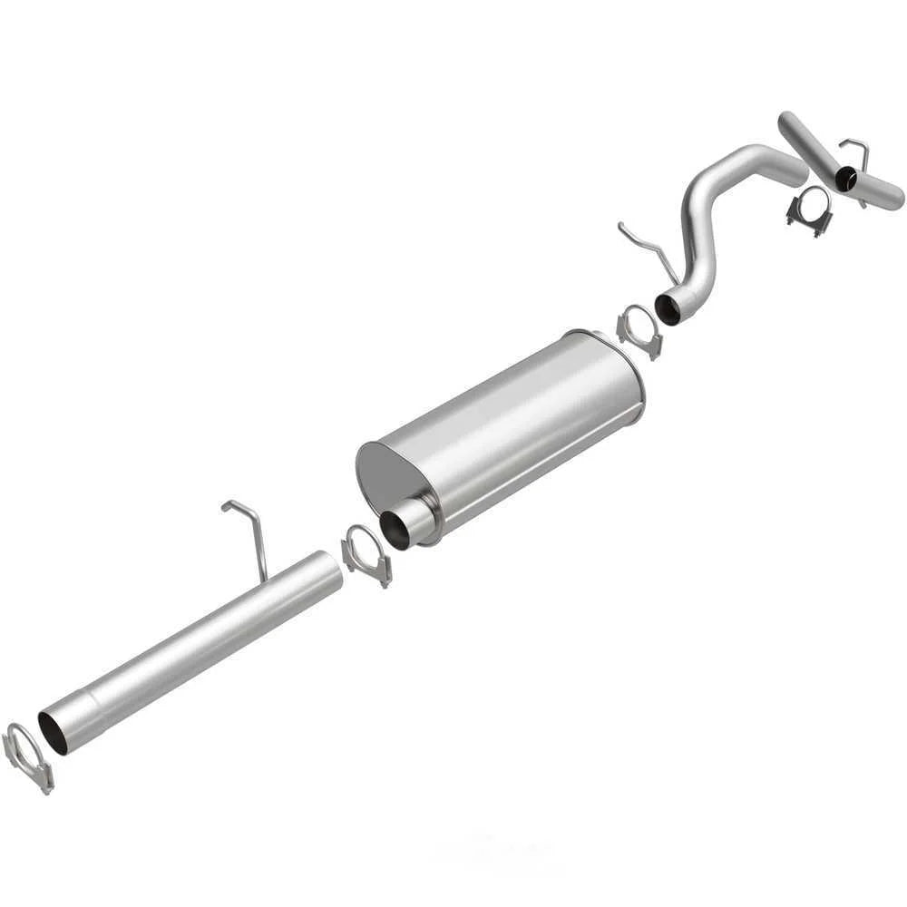 BRExhaust BRExhaust Direct-Fit Exhaust System Replacement Kit 106-0367 - Side View
