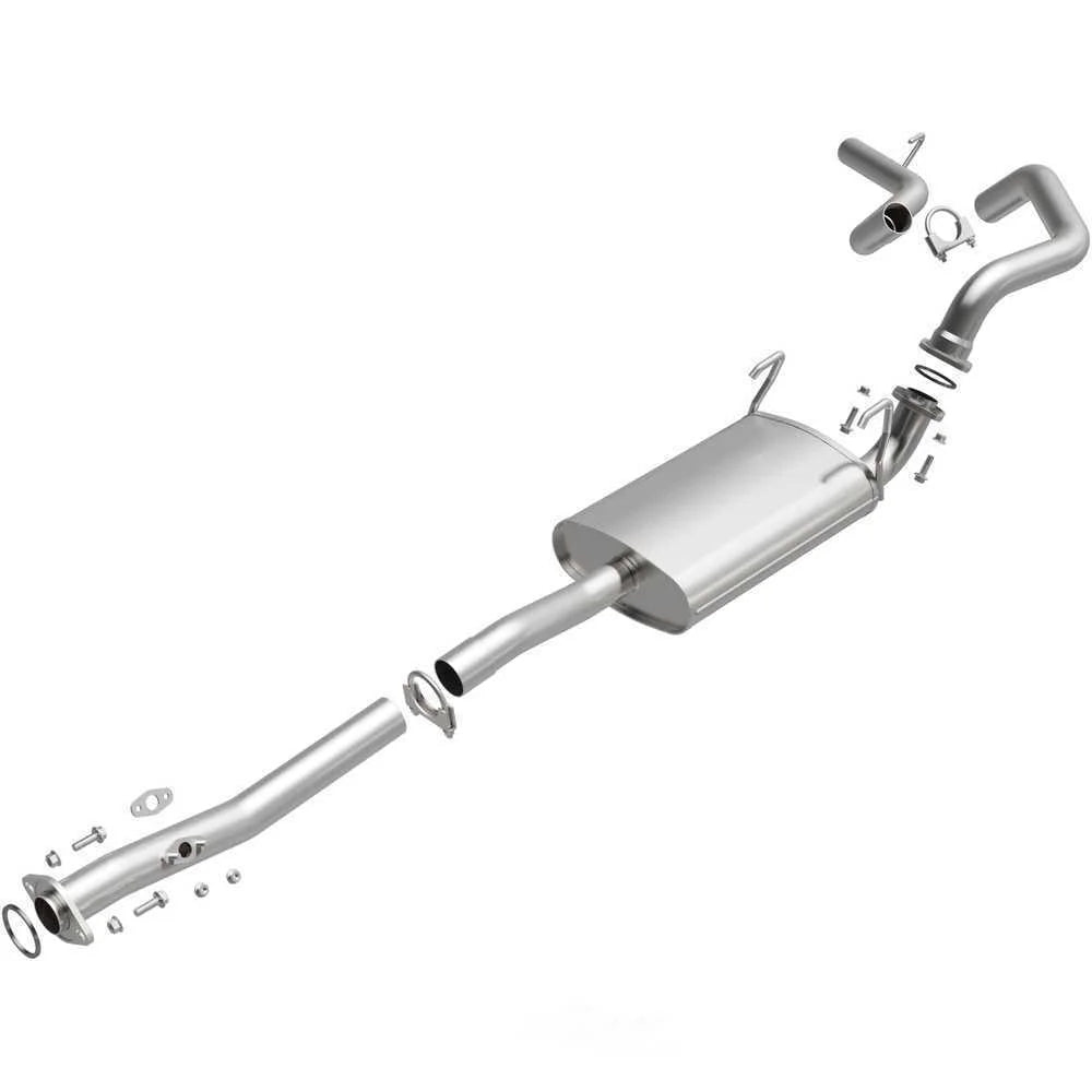 BRExhaust BRExhaust Direct-Fit Exhaust System Replacement Kit 106-0376 - Side View
