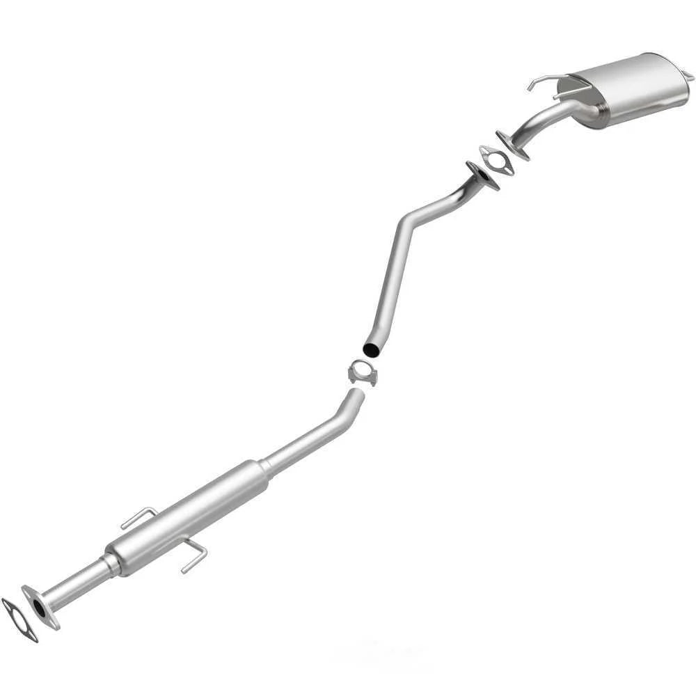 BRExhaust BRExhaust Direct-Fit Exhaust System Replacement Kit 106-0399 - Side View