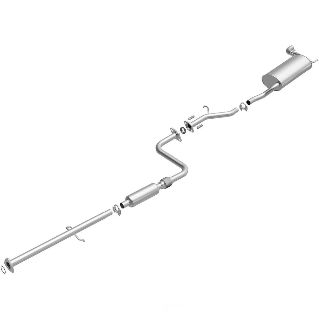 BRExhaust BRExhaust Direct-Fit Exhaust System Replacement Kit 106-0400 - Side View