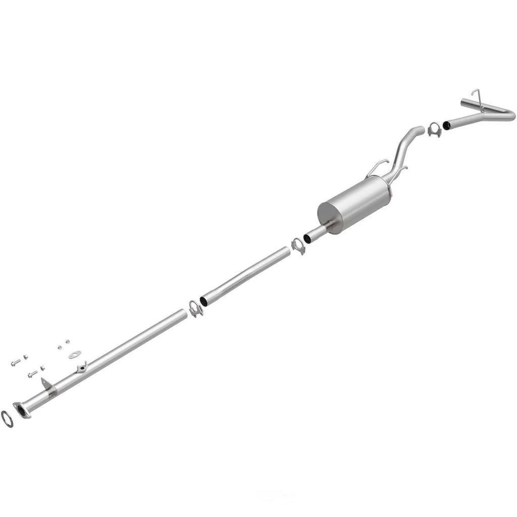 BRExhaust BRExhaust Direct-Fit Exhaust System Replacement Kit 106-0404 - Side View