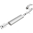 Load image into Gallery viewer, BRExhaust BRExhaust Direct-Fit Exhaust System Replacement Kit 106-0405 - Side View