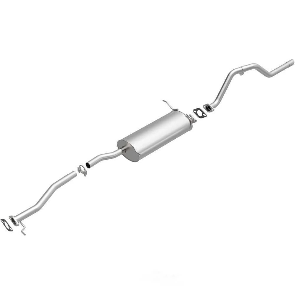 BRExhaust BRExhaust Direct-Fit Exhaust System Replacement Kit 106-0407 - Side View