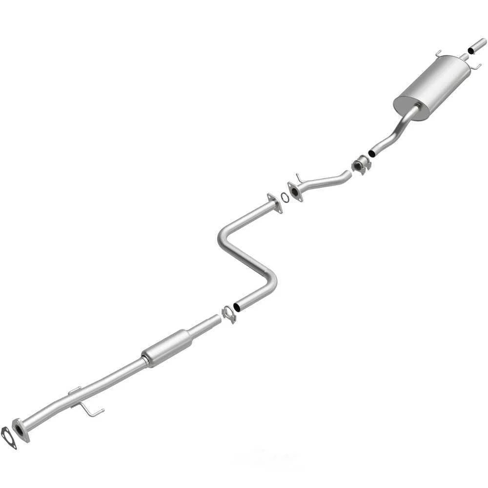 BRExhaust BRExhaust Direct-Fit Exhaust System Replacement Kit 106-0410 - Installation View