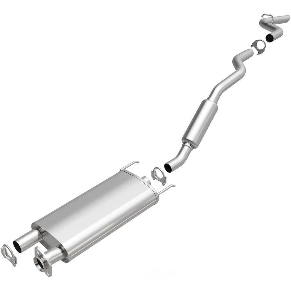 BRExhaust BRExhaust Direct-Fit Exhaust System Replacement Kit 106-0411 - Side View