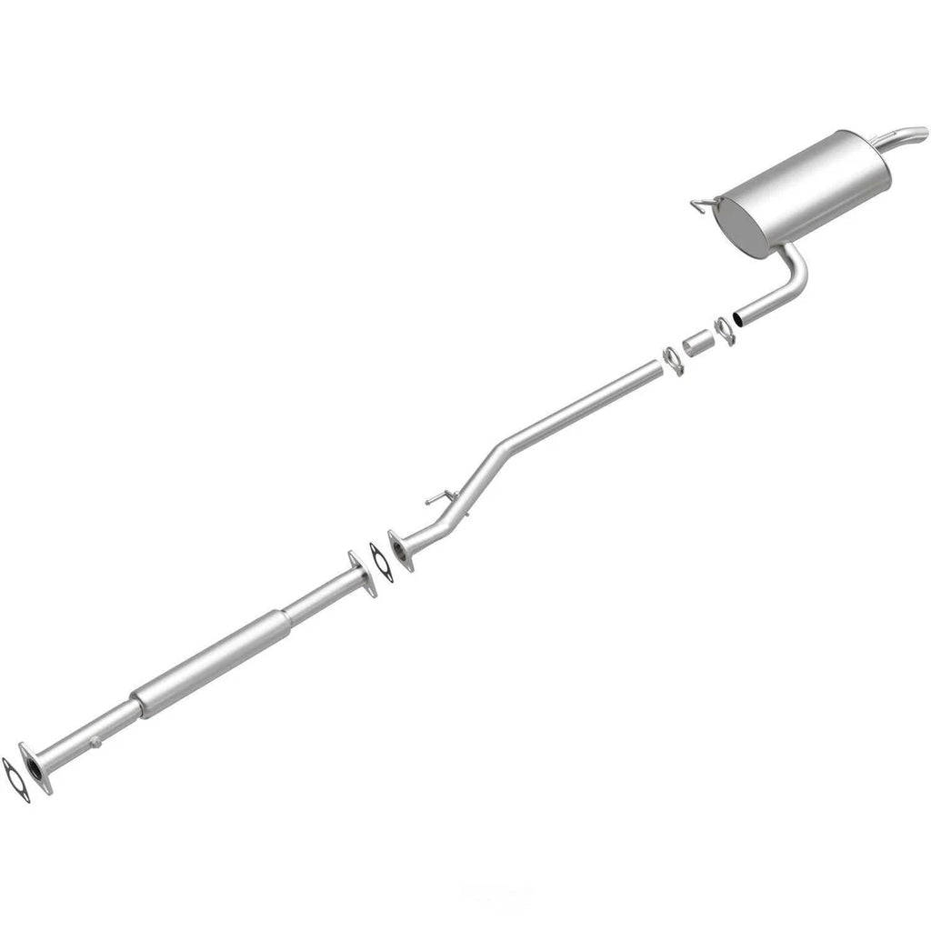 BRExhaust BRExhaust Direct-Fit Exhaust System Replacement Kit 106-0427 - Side View