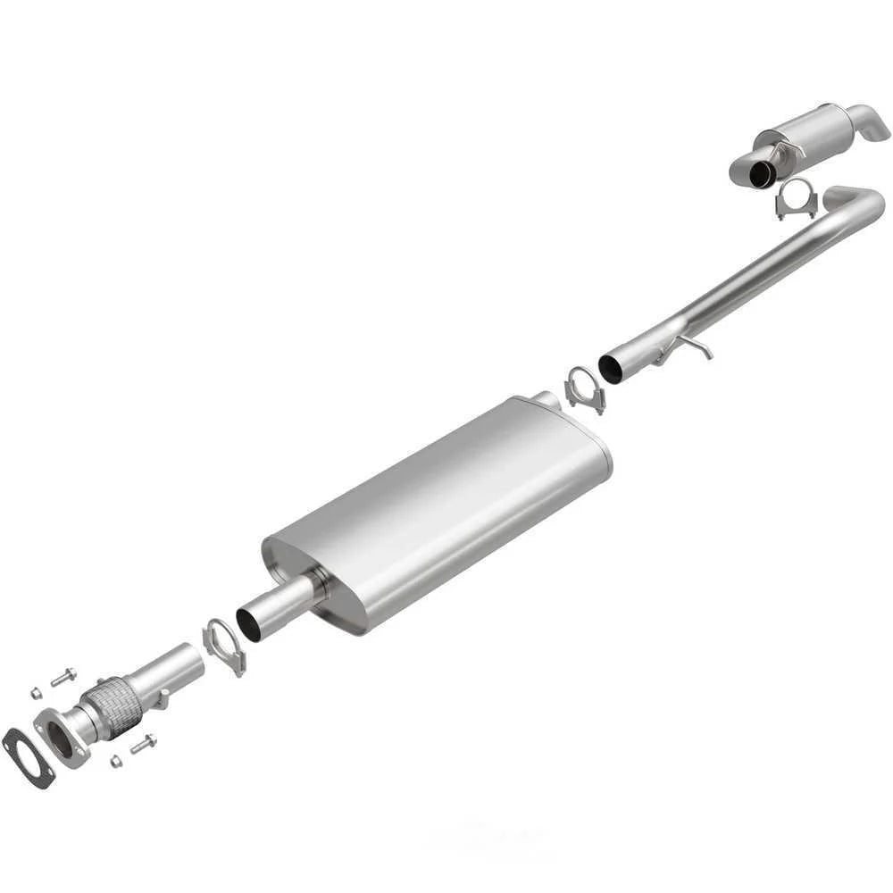 BRExhaust BRExhaust Direct-Fit Exhaust System Replacement Kit 106-0432 - Installation View