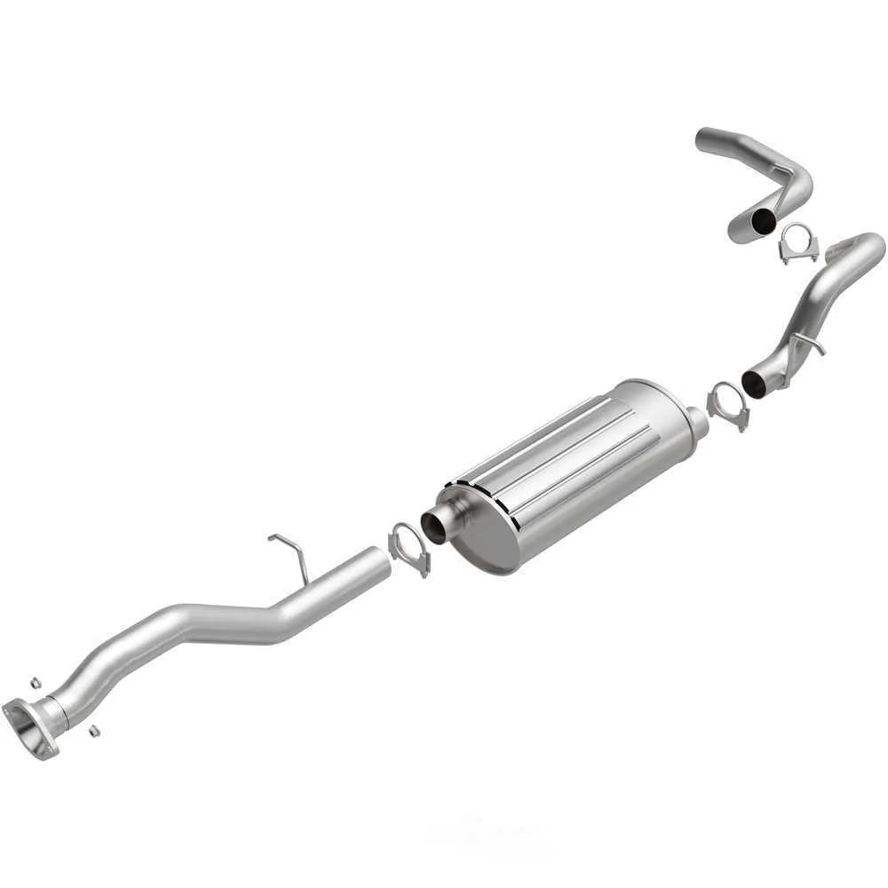 BRExhaust BRExhaust Direct-Fit Exhaust System Replacement Kit 106-0433 - Side View