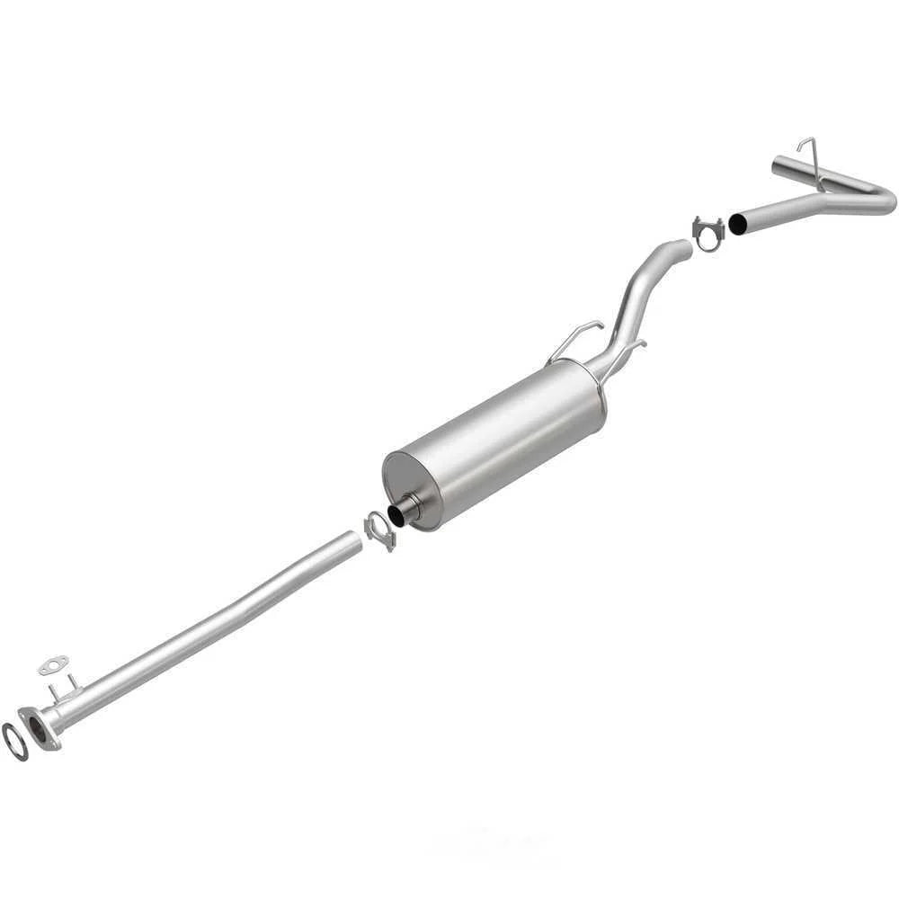 BRExhaust BRExhaust Direct-Fit Exhaust System Replacement Kit 106-0441 - Side View
