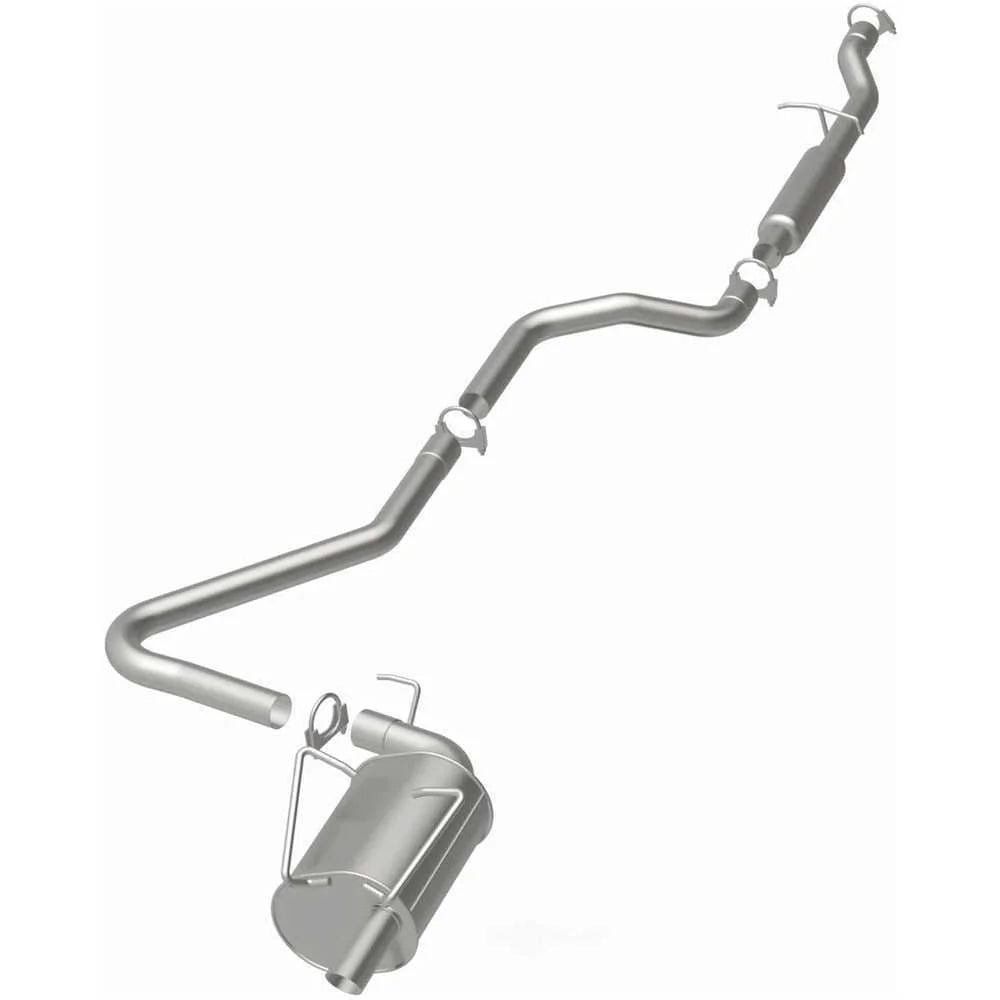 BRExhaust BRExhaust Direct-Fit Exhaust System Replacement Kit 106-0443 - Side View