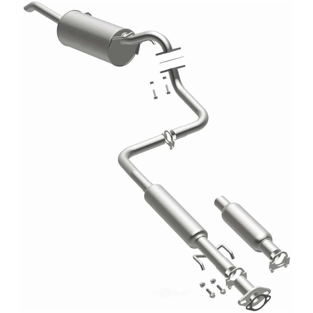 BRExhaust BRExhaust Direct-Fit Exhaust System Replacement Kit 106-0446 - Side View