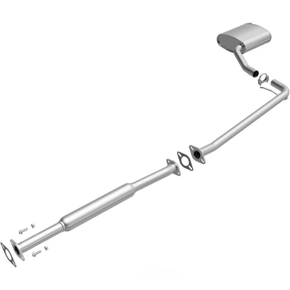 BRExhaust BRExhaust Direct-Fit Exhaust System Replacement Kit 106-0449 - Side View