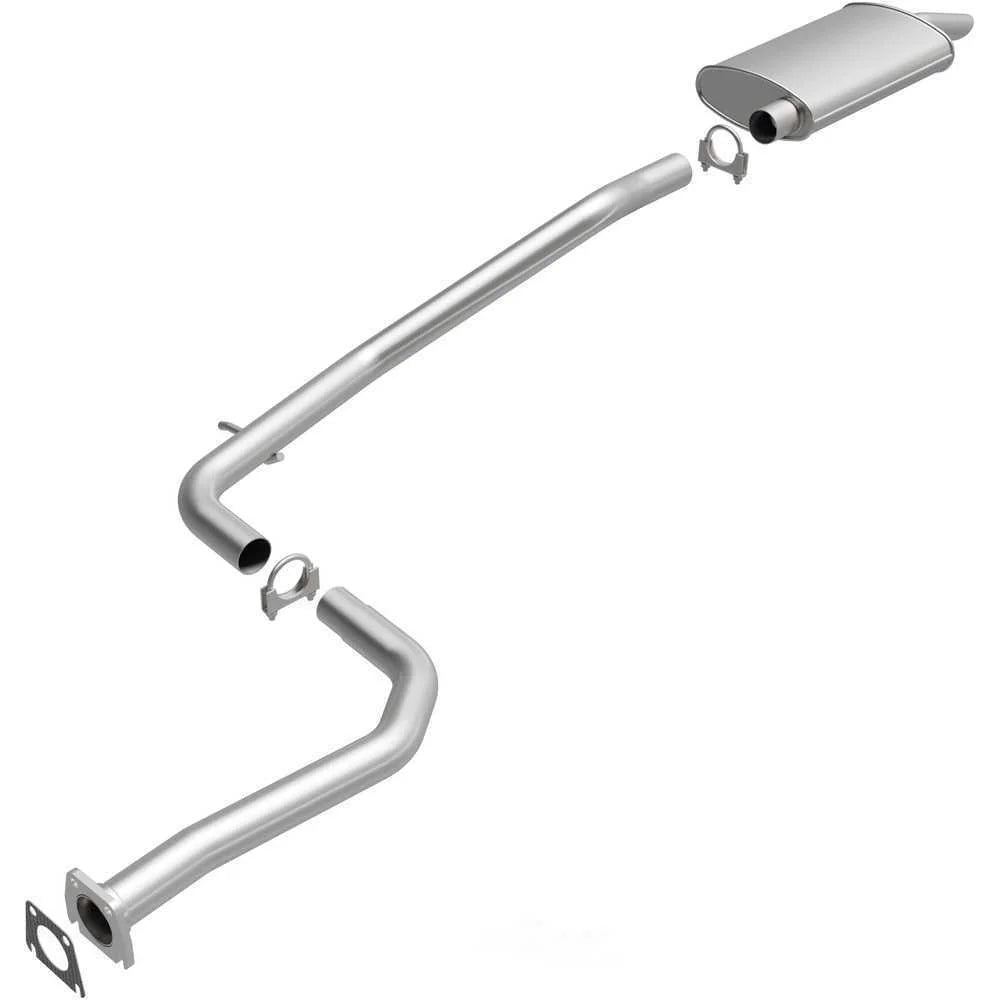 BRExhaust BRExhaust Direct-Fit Exhaust System Replacement Kit 106-0458 - Side View