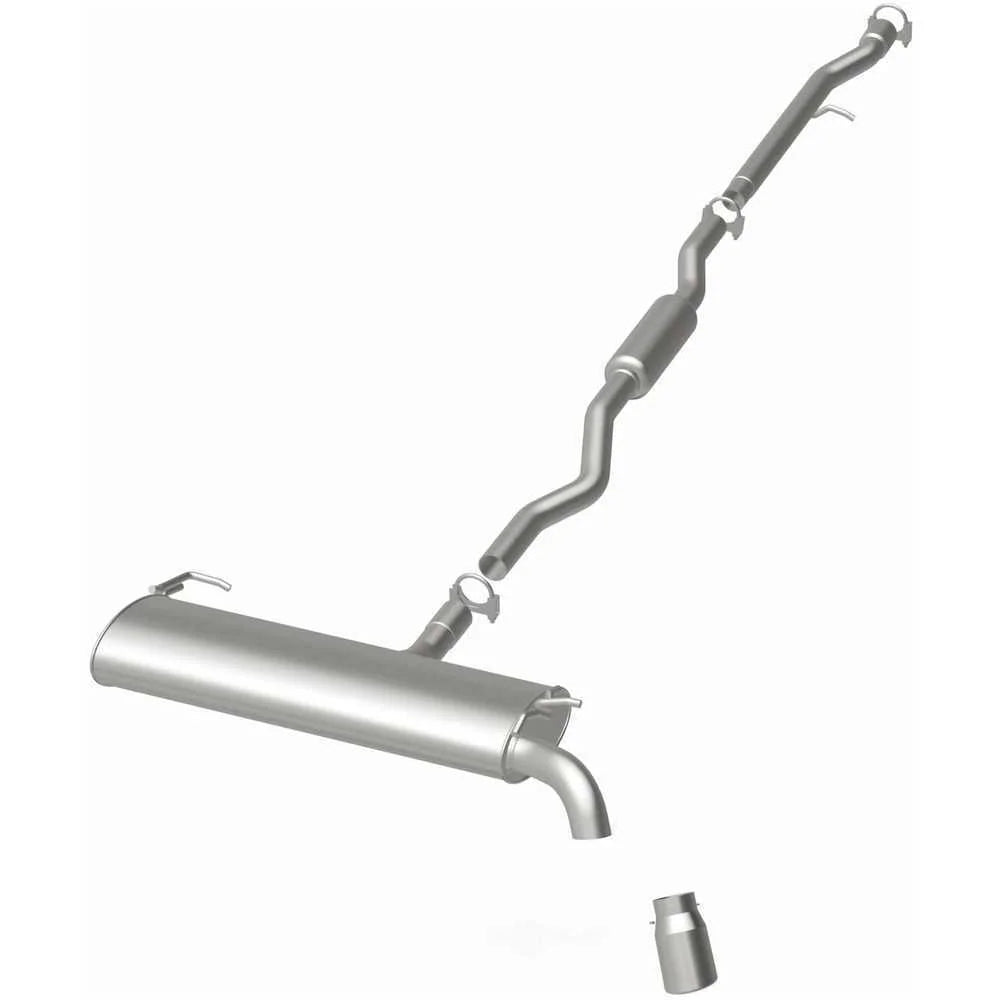 BRExhaust BRExhaust Direct-Fit Exhaust System Replacement Kit 106-0463 - Side View