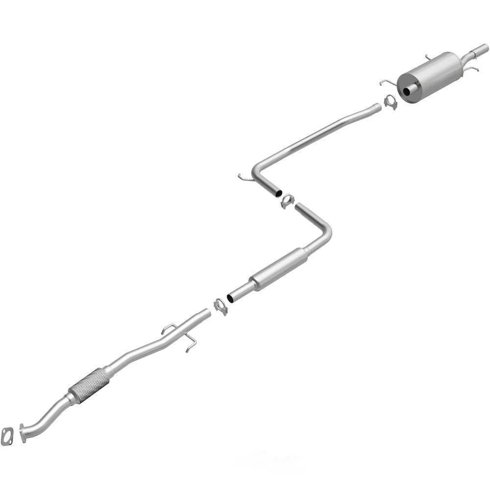 BRExhaust BRExhaust Direct-Fit Exhaust System Replacement Kit 106-0468 - Installation View