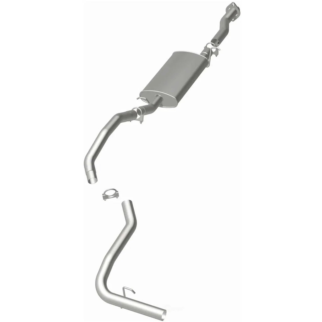 BRExhaust BRExhaust Direct-Fit Exhaust System Replacement Kit 106-0490 - Side View