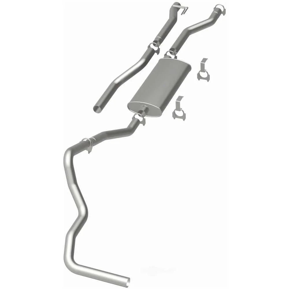 BRExhaust BRExhaust Direct-Fit Exhaust System Replacement Kit 106-0491 - Side View