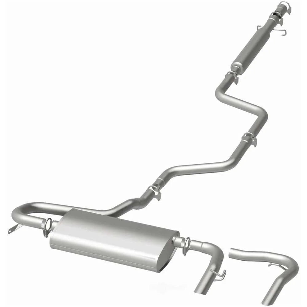 BRExhaust BRExhaust Direct-Fit Exhaust System Replacement Kit 106-0497 - Back View