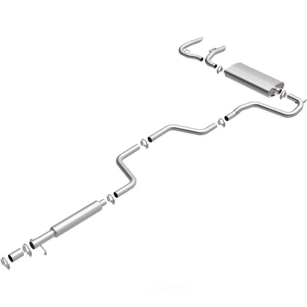 BRExhaust BRExhaust Direct-Fit Exhaust System Replacement Kit 106-0497 - Installation View