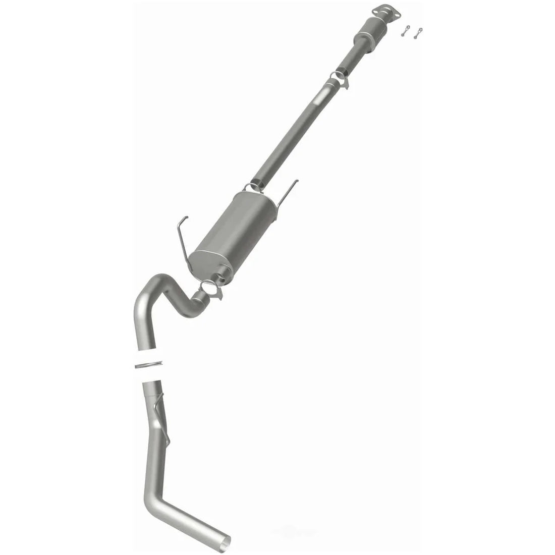 BRExhaust BRExhaust Direct-Fit Exhaust System Replacement Kit 106-0511 - Side View
