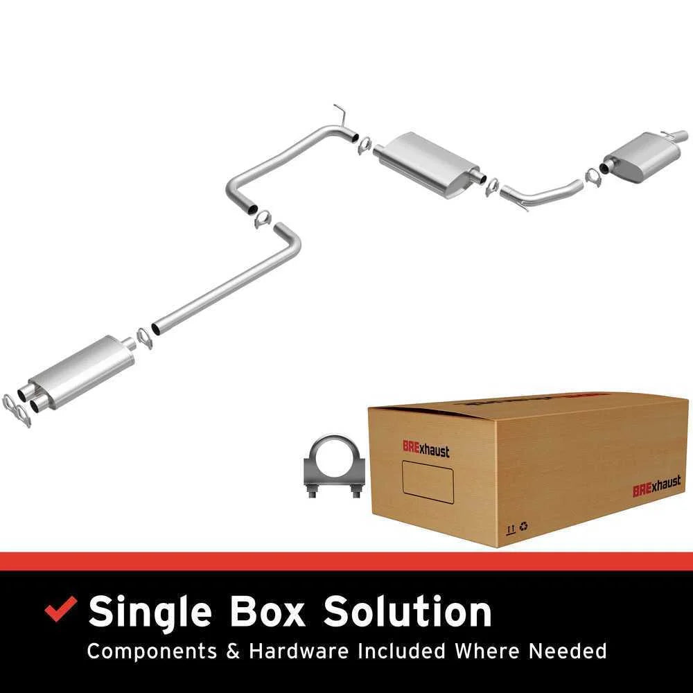 BRExhaust BRExhaust Direct-Fit Exhaust System Replacement Kit 106-0520 - Main Product View