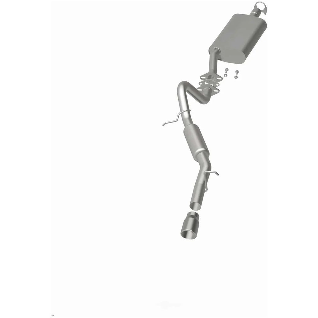 BRExhaust BRExhaust Direct-Fit Exhaust System Replacement Kit 106-0535 - Side View