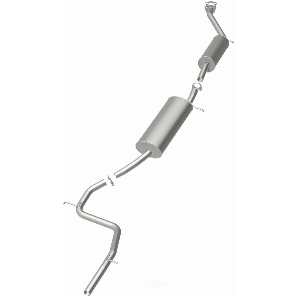 BRExhaust BRExhaust Direct-Fit Exhaust System Replacement Kit 106-0540 - Side View