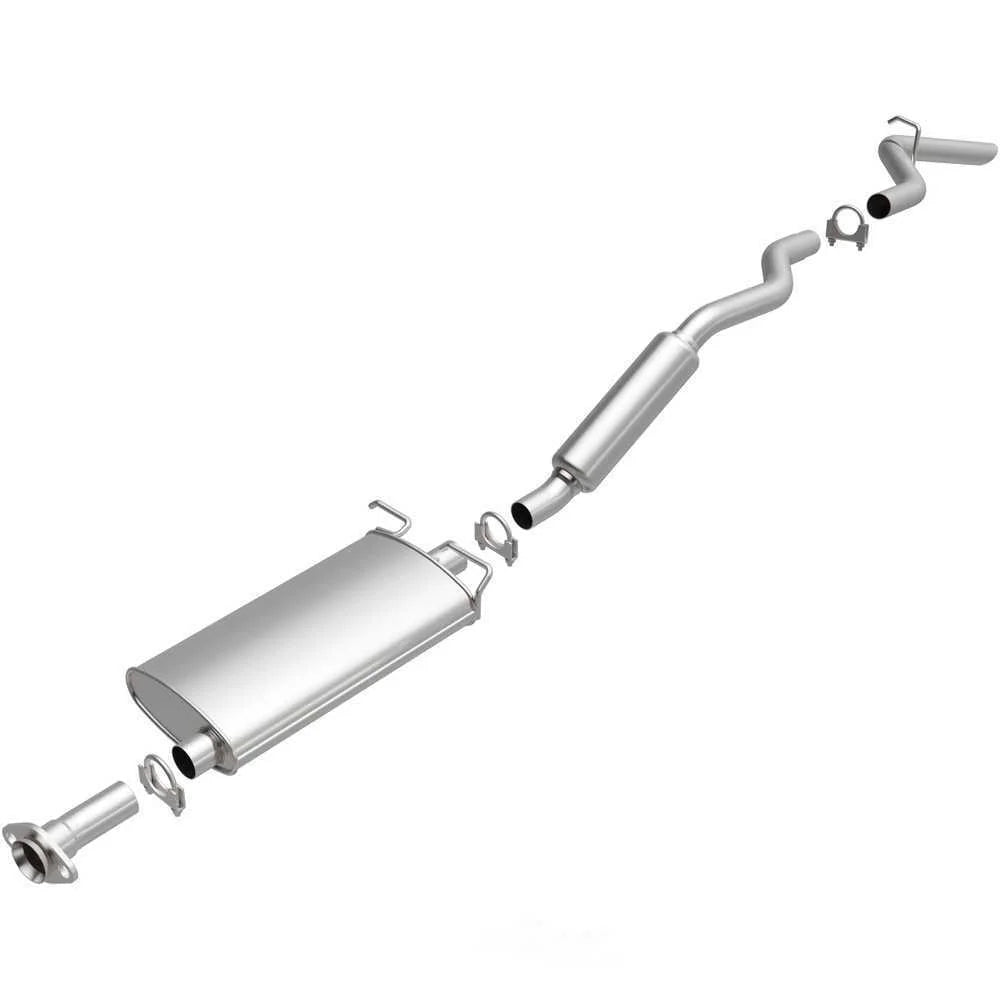BRExhaust BRExhaust Direct-Fit Exhaust System Replacement Kit 106-0564 - Side View