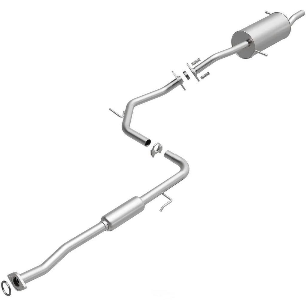 BRExhaust BRExhaust Direct-Fit Exhaust System Replacement Kit 106-0570 - Side View