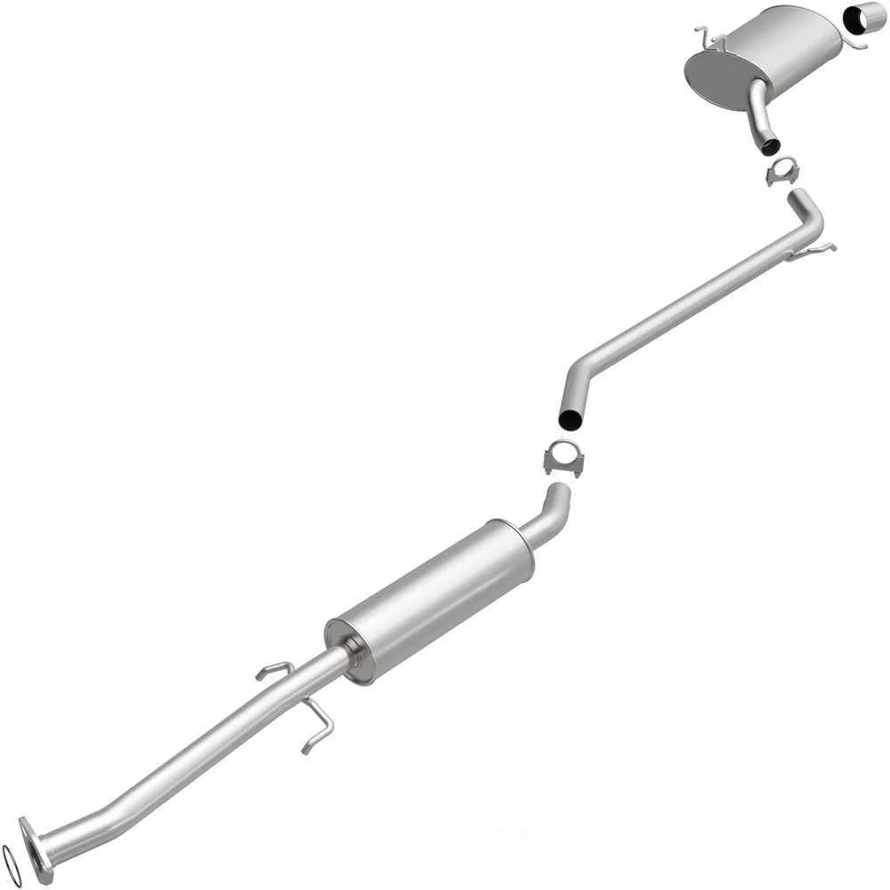 BRExhaust BRExhaust Direct-Fit Exhaust System Replacement Kit 106-0572 - Installation View
