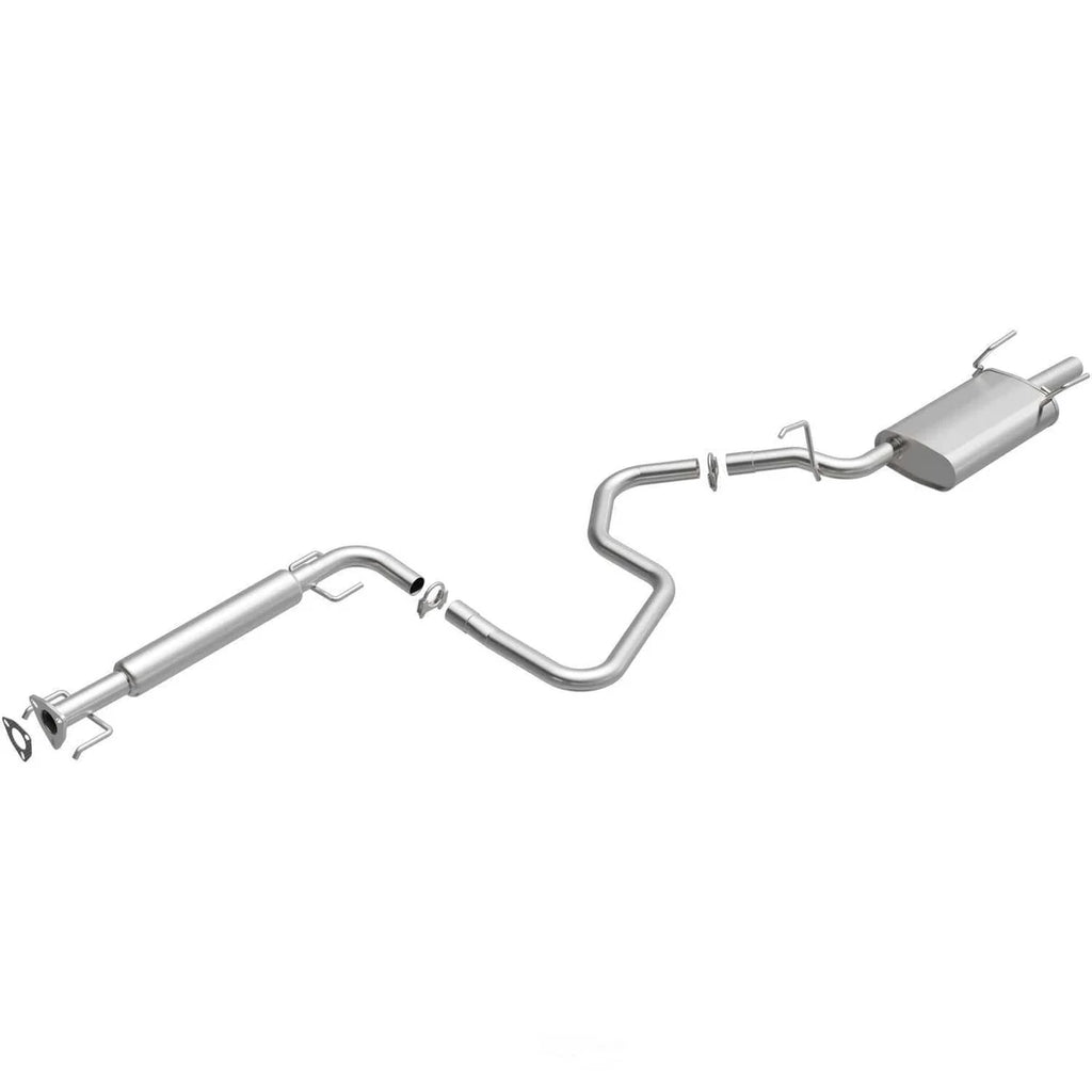 BRExhaust BRExhaust Direct-Fit Exhaust System Replacement Kit 106-0587 - Side View